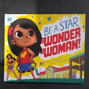 DC Wonder Woman Children's Book - Red and Yellow Cover